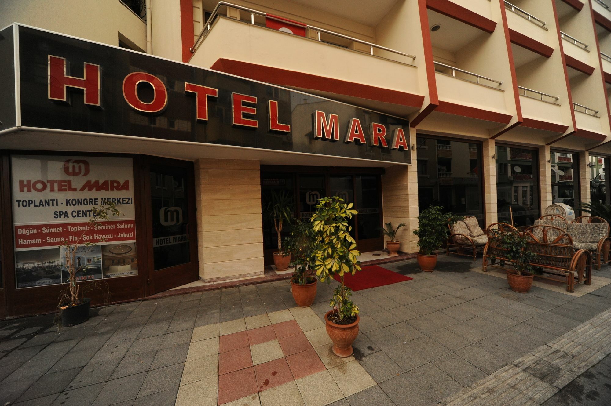 Mara Business Hotel フェティエ エクステリア 写真
